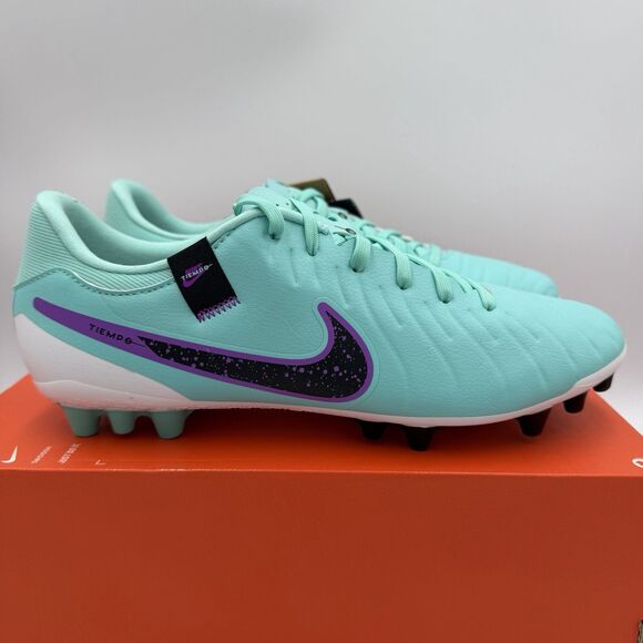 Nike Tiempo Legend 10 Academy AG Soccer Cleats Men’s Sz 7.5 peak ready turquoise main image 9